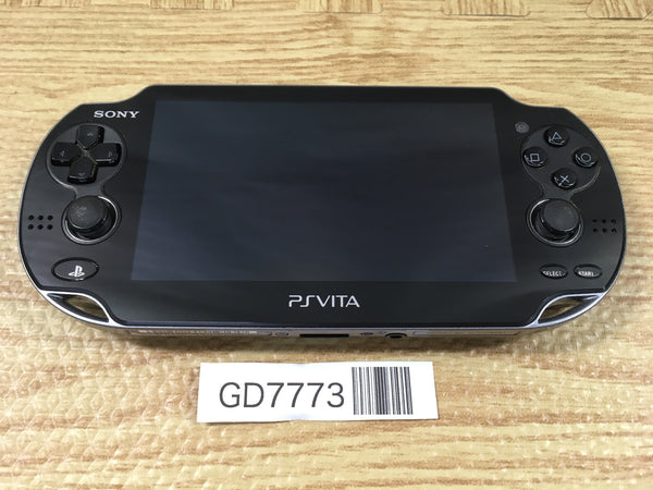 GD7773 Not Working PS Vita PCH-1000 CRYSTAL BLACK SONY PSP Console Japan
