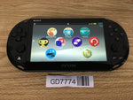 GD7774 Plz Read Item Condi PS Vita PCH-2000 BLACK SONY PSP Console Japan