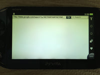 GD7775 Plz Read Item Condi PS Vita PCH-2000 BLACK SONY PSP Console Japan