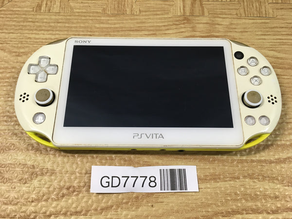 GD7778 Not Working PS Vita PCH-2000 LIME GREEN & WHITE SONY PSP Console Japan
