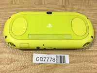 GD7778 Not Working PS Vita PCH-2000 LIME GREEN & WHITE SONY PSP Console Japan