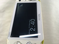 GD7779 Plz Read Item Co PS Vita PCH-2000 LIME GREEN WHITE SONY PSP Console Japan