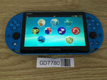 GD7780 Plz Read Item Condi PS Vita PCH-2000 AQUA BLUE SONY PSP Console Japan