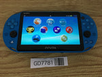 GD7781 Plz Read Item Condi PS Vita PCH-2000 AQUA BLUE SONY PSP Console Japan