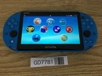 GD7781 Plz Read Item Condi PS Vita PCH-2000 AQUA BLUE SONY PSP Console Japan