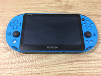GD7781 Plz Read Item Condi PS Vita PCH-2000 AQUA BLUE SONY PSP Console Japan