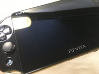 GD7782 Plz Read Item Condi PS Vita PCH-2000 KHAKI & BLACK SONY PSP Console Japan