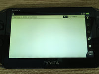 GD7782 Plz Read Item Condi PS Vita PCH-2000 KHAKI & BLACK SONY PSP Console Japan