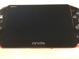 GD7783 Plz Read Item Condi PS Vita PCH-2000 RED AND BLACK SONY PSP Console Japan