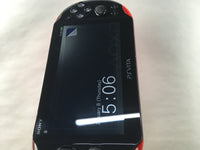 GD7783 Plz Read Item Condi PS Vita PCH-2000 RED AND BLACK SONY PSP Console Japan