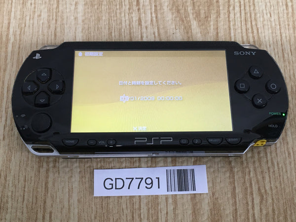 GD7791 Plz Read Item Condi PSP-1000 BLACK SONY PSP Console Japan