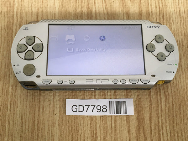GD7798 Plz Read Item Condi PSP-1000 Silver SONY PSP Console Japan