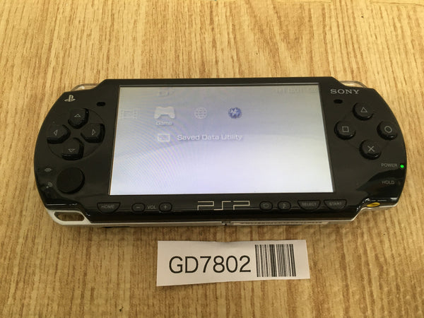 GD7802 Plz Read Item Condi PSP-2000 PIANO BLACK SONY PSP Console Japan