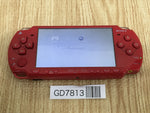 GD7813 Plz Read Item Cond PSP-2000 DEEP RED SONY PSP Console Japan