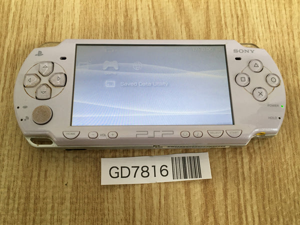 GD7816 Plz Read Item Condi PSP-2000 LAVENDER PURPLE SONY PSP Console Japan