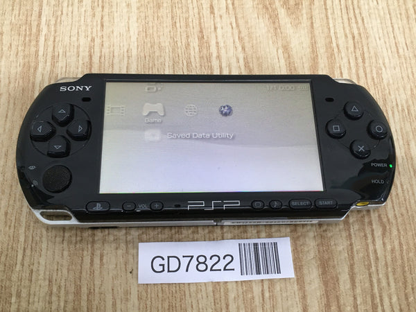 GD7822 Plz Read Item Condi PSP-3000 PIANO BLACK SONY PSP Console Japan