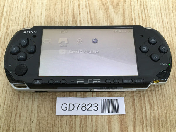 GD7823 Plz Read Item Condi PSP-3000 PIANO BLACK SONY PSP Console Japan