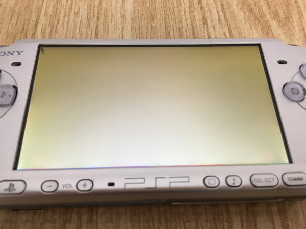 GD7837 Plz Read Item Condi PSP-3000 MYSTIC Silver SONY PSP