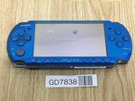 GD7838 Plz Read Item Condi PSP-3000 VIBRANT BLUE SONY PSP Console Japan