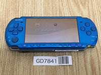 GD7841 Plz Read Item Condi PSP-3000 VIBRANT BLUE SONY PSP Console Japan