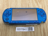 GD7841 Plz Read Item Condi PSP-3000 VIBRANT BLUE SONY PSP Console Japan