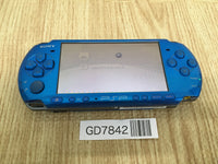 GD7842 Plz Read Item Condi PSP-3000 VIBRANT BLUE SONY PSP