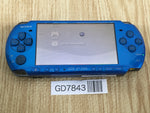 GD7843 Plz Read Item Condi PSP-3000 VIBRANT BLUE SONY PSP Console Japan