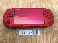 GD7847 Plz Read Item Condi PSP-3000 RADIANT RED SONY PSP Console Japan