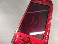 GD7847 Plz Read Item Condi PSP-3000 RADIANT RED SONY PSP Console Japan