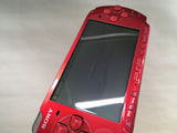 GD7849 Plz Read Item Condi PSP-3000 RADIANT RED SONY PSP Console Japan