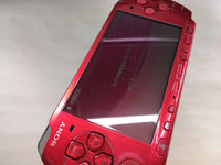 GD7852 Plz Read Item Condi PSP-3000 RADIANT RED SONY PSP Console Japan