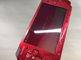 GD7852 Plz Read Item Condi PSP-3000 RADIANT RED SONY PSP Console Japan