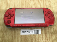 GD7853 Plz Read Item Condi PSP-3000 RADIANT RED SONY PSP Console Japan