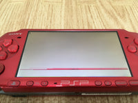 GD7854 Plz Read Item Condi PSP-3000 RADIANT RED SONY PSP Console Japan