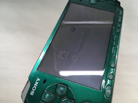 GD7855 Plz Read Item Condi PSP-3000 SPIRITED GREEN SONY PSP Console Japan