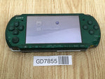 GD7855 Plz Read Item Condi PSP-3000 SPIRITED GREEN SONY PSP Console Japan