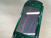 GD7856 Plz Read Item Condi PSP-3000 SPIRITED GREEN SONY PSP Console Japan