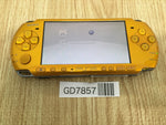 GD7857 Plz Read Item Condi PSP-3000 BRIGHT YELLOW SONY PSP Console Japan