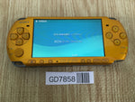 GD7858 Plz Read Item Condi PSP-3000 BRIGHT YELLOW SONY PSP Console Japan