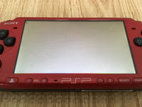 GD7861 Plz Read Item Condi PSP-3000 RED & BLACK SONY PSP Console Japan