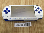 GD7864 Plz Read Item Condi PSP-3000 WHITE & BLUE SONY PSP Console Japan