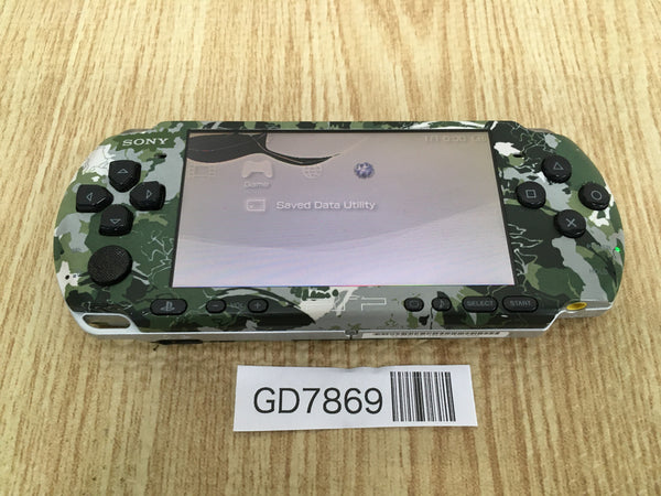 GD7869 Plz Read Item Condi PSP-3000 METAL GEAR SOLID Ver. SONY PSP Console Japan