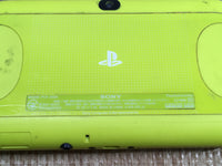 GD7874 Plz Read Item Co PS Vita PCH-2000 LIME GREEN WHITE SONY PSP Console Japan