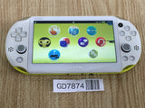 GD7874 Plz Read Item Co PS Vita PCH-2000 LIME GREEN WHITE SONY PSP Console Japan