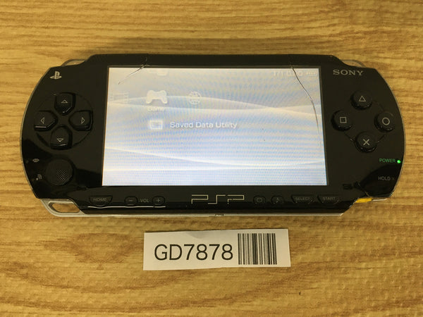 GD7878 Plz Read Item Condi PSP-1000 BLACK SONY PSP Console Japan