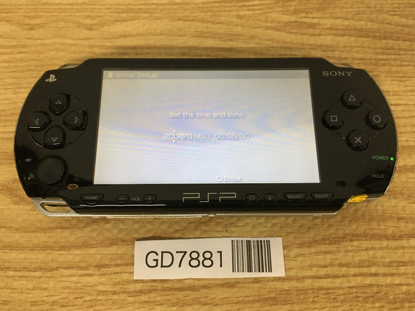 GD7881 Plz Read Item Condi PSP-1000 BLACK SONY PSP Console Japan