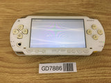 GD7886 Plz Read Item Condi PSP-1000 CERAMIC WHITE SONY PSP Console Japan