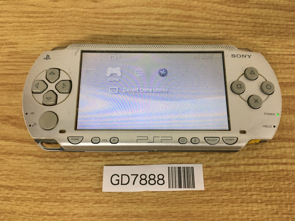 GD7888 Plz Read Item Condi PSP-1000 Silver SONY PSP Console Japan