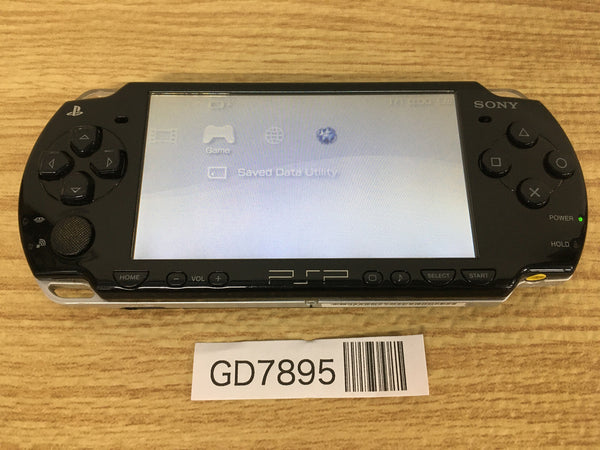 GD7895 Plz Read Item Condi PSP-2000 PIANO BLACK SONY PSP Console Japan