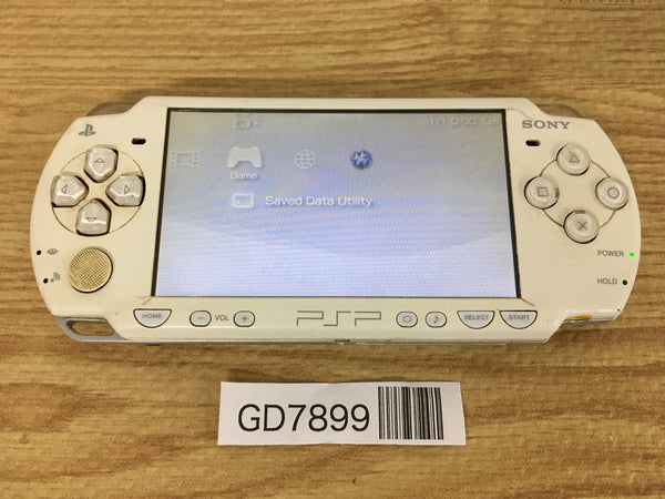 GD7899 Plz Read Item Condi PSP-2000 CERAMIC WHITE SONY PSP Console Japan